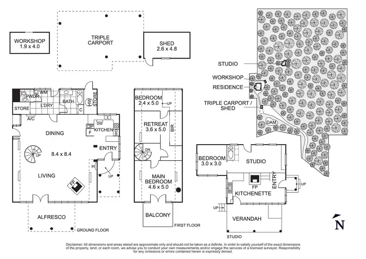 Floorplan of Homely house listing, 55 Silvan Road, Wattle Glen VIC 3096