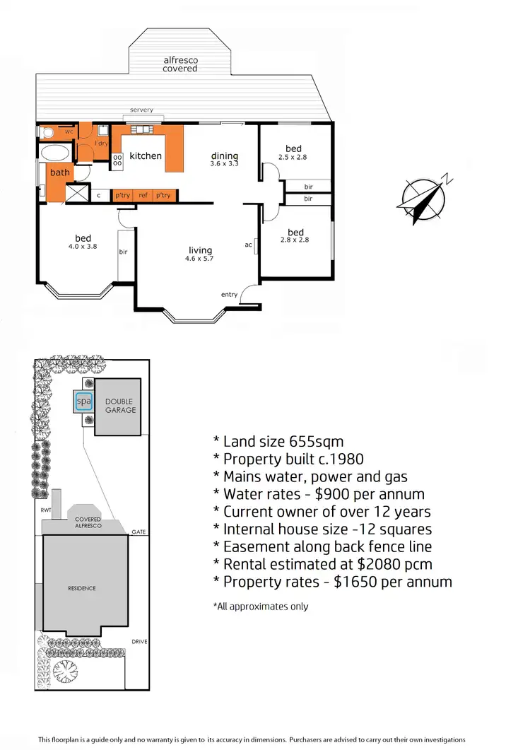 Floorplan of Homely house listing, 66 Clarendon Drive, Somerville VIC 3912