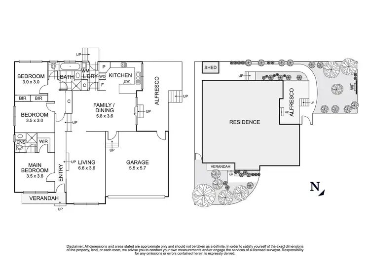 Floorplan of Homely unit listing, 1/27 Batman Road, Eltham VIC 3095