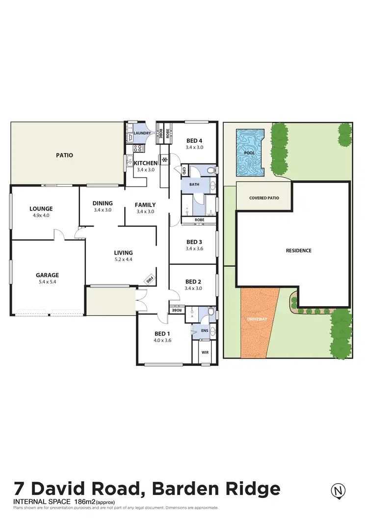 Floorplan of Homely house listing, 7 David Road, Barden Ridge NSW 2234