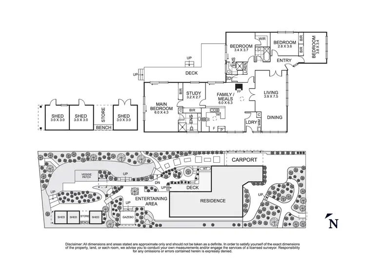 Floorplan of Homely house listing, 13 Finnigan Street, Research VIC 3095