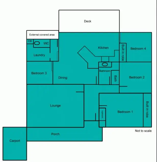 Floorplan of Homely house listing, 14 Cuthberts Road, Alfredton VIC 3350