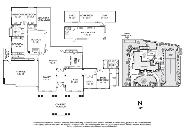 Floorplan of Homely house listing, 59 Rosehill Road, Lower Plenty VIC 3093