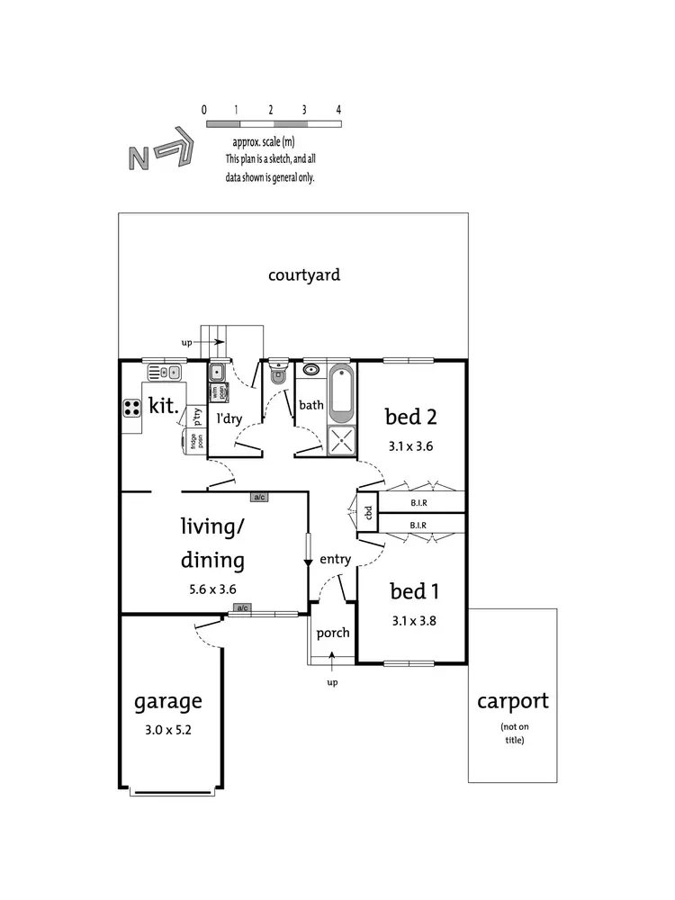 Floorplan of Homely unit listing, 16/470-474 Canterbury Road, Forest Hill VIC 3131