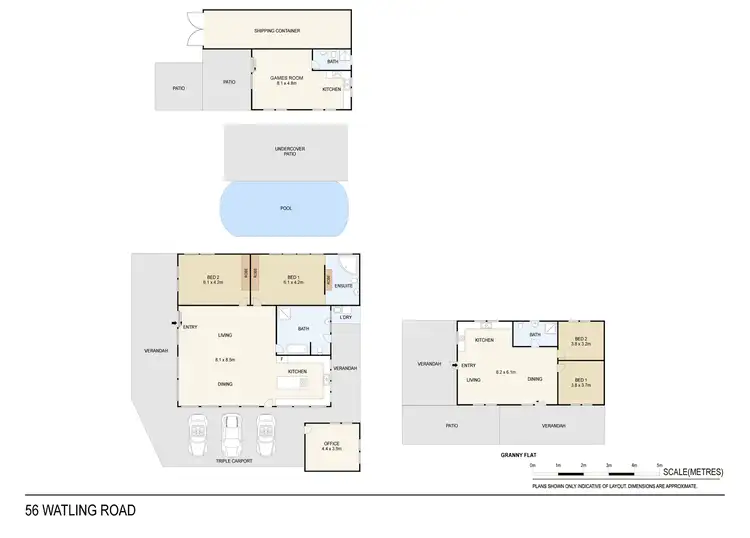 Floorplan of Homely house listing, 56 Watling Road, Girraween NT 836