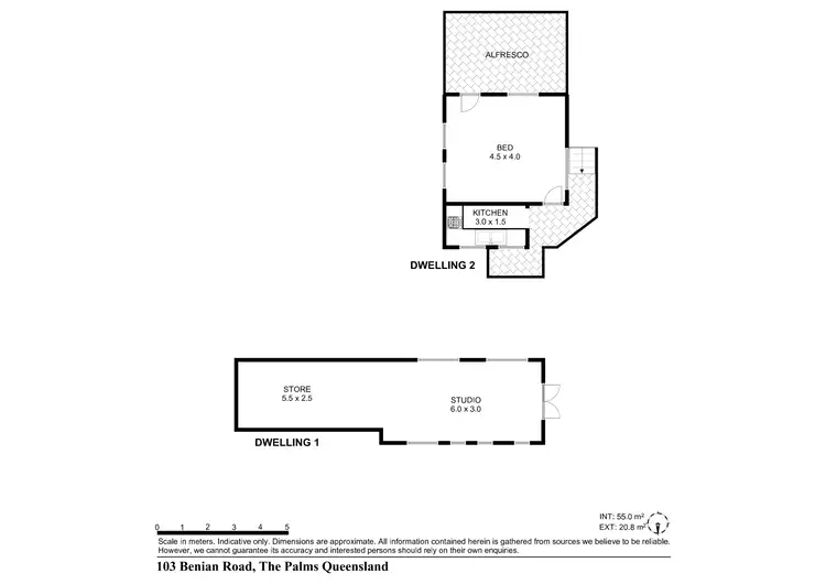 Floorplan of Homely land listing, 103 Benian Road, The Palms QLD 4570