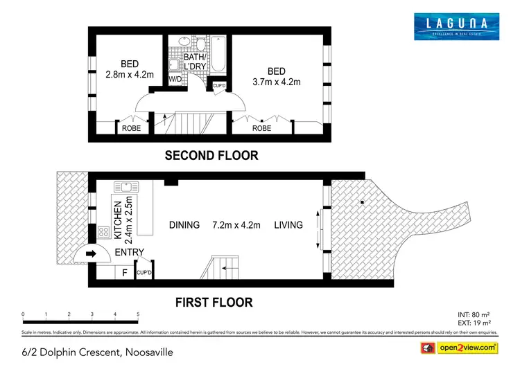 Floorplan of Homely unit listing, 6/2 Dolphin Crescent, Noosaville QLD 4566