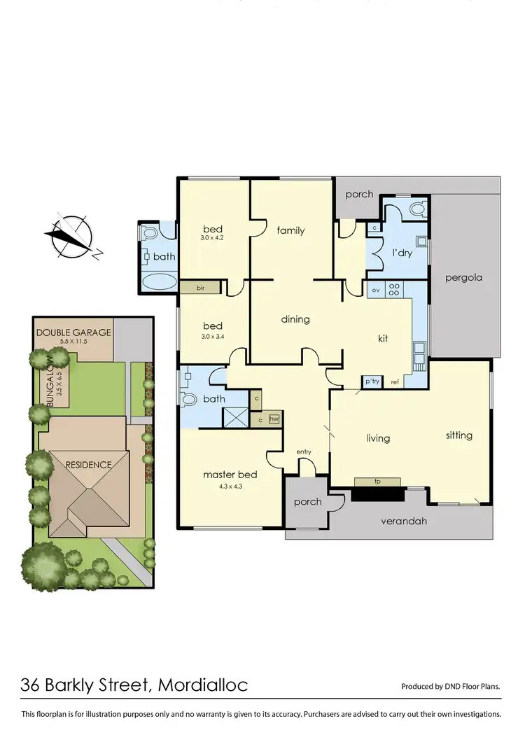 Floorplan of Homely house listing, 36 Barkly Street, Mordialloc VIC 3195
