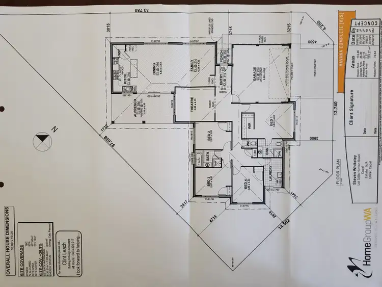 Floorplan of Homely house listing, 8A Hutton Road, Capel WA 6271