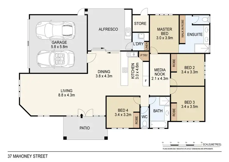 Floorplan of Homely house listing, 37 Mahoney Street, Muirhead NT 810