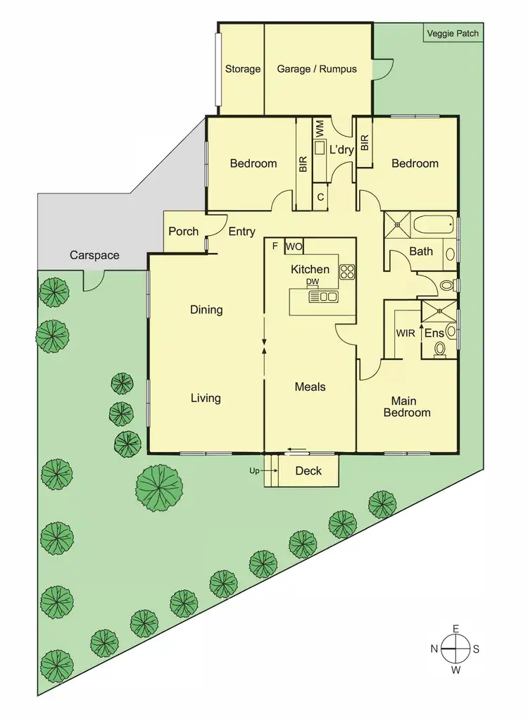 Floorplan of Homely unit listing, 2/29 Thomas Street, Brighton East VIC 3187