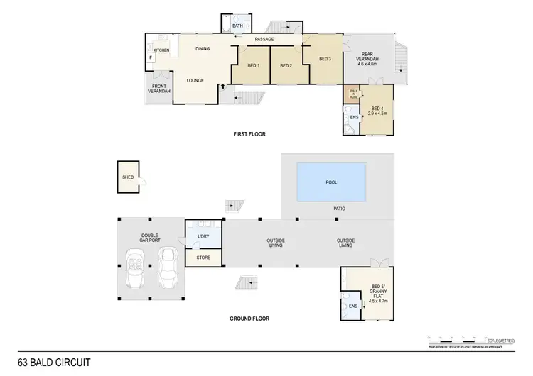 Floorplan of Homely house listing, 63 Bald Circuit, Alawa NT 810