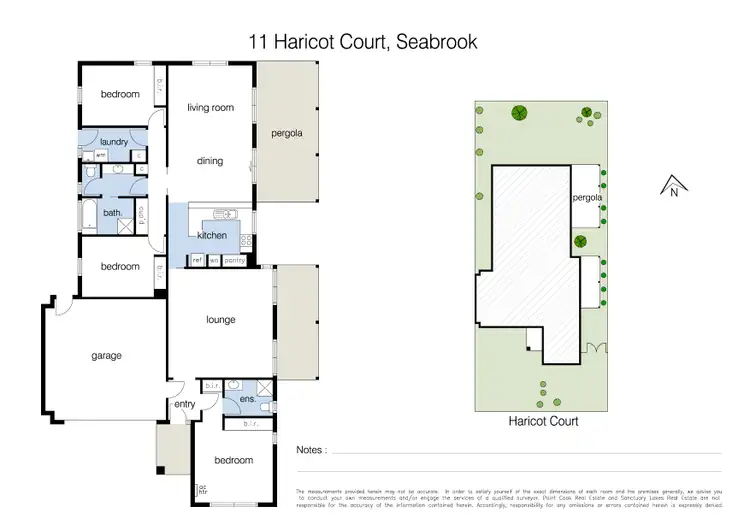 Floorplan of Homely house listing, 11 Haricot Court, Seabrook VIC 3028