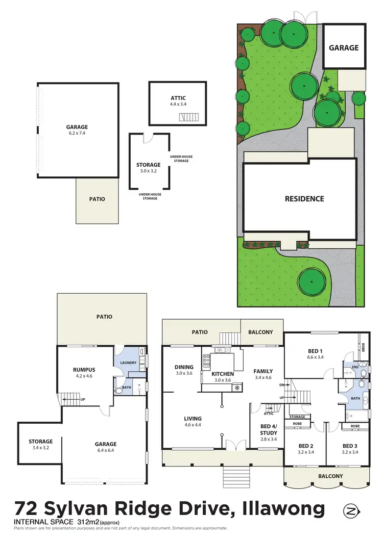 Floorplan of Homely house listing, 72 Sylvan Ridge Drive, Illawong NSW 2234