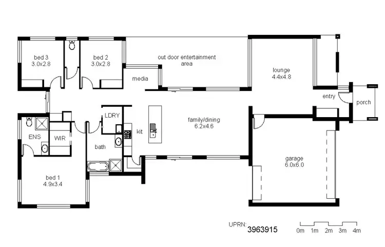 Floorplan of Homely house listing, Address available on request