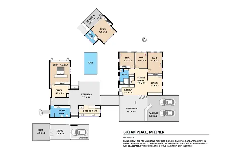 Floorplan of Homely house listing, 6 Kean Place, Millner NT 810