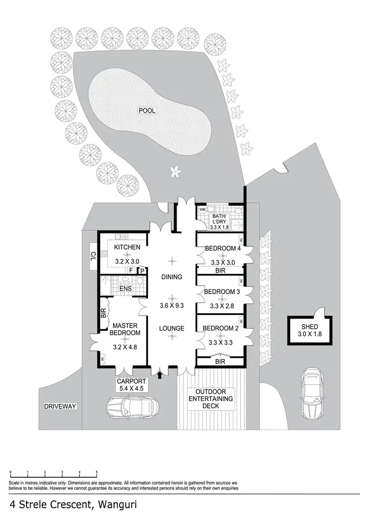 Floorplan of Homely house listing, 4 Strele Crescent, Wanguri NT 810