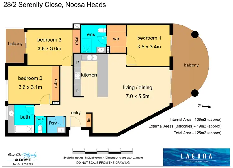 Floorplan of Homely unit listing, 28/2 Serenity Close, Noosa Heads QLD 4567