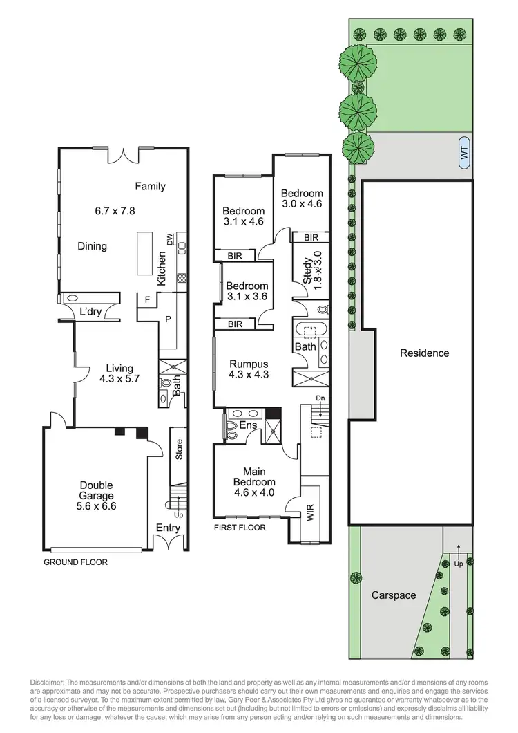 Floorplan of Homely townhouse listing, 7A Emma Street, Caulfield South VIC 3162