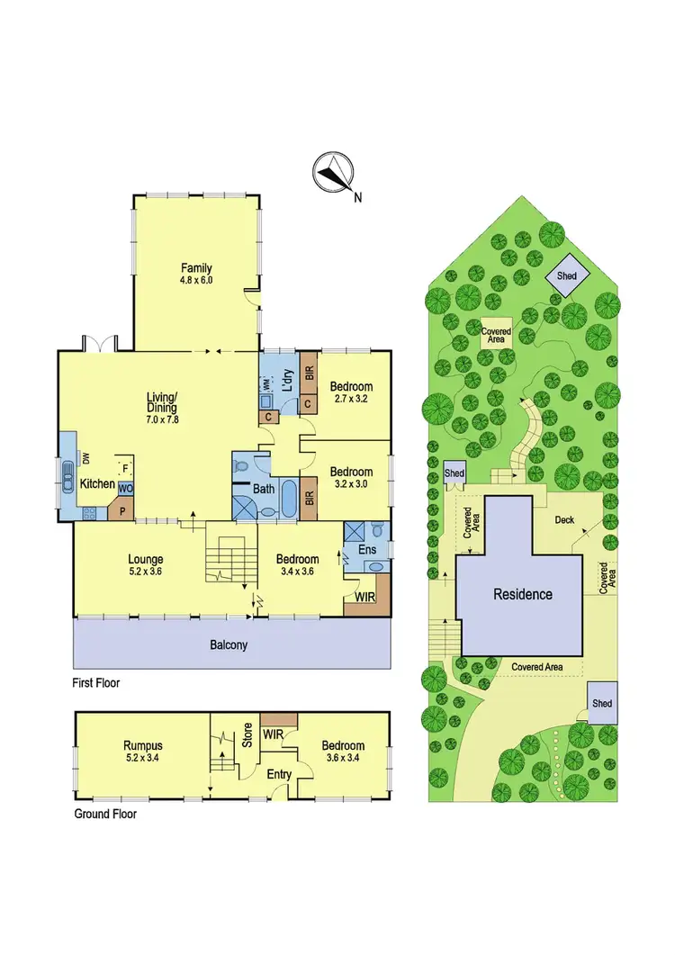 Floorplan of Homely house listing, 86 Valonia Drive, Eltham VIC 3095