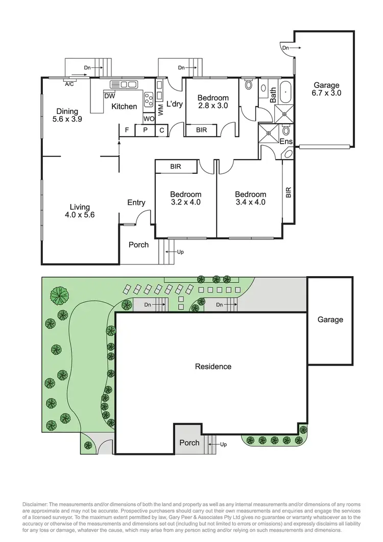 Floorplan of Homely unit listing, 1/239 Booran Road, Caulfield South VIC 3162