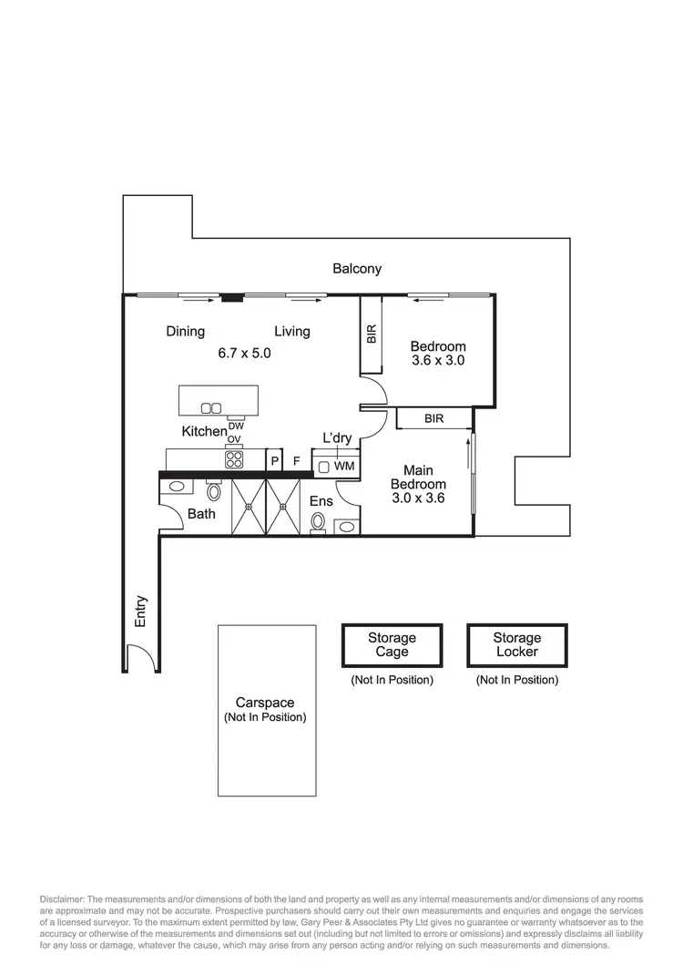 Floorplan of Homely apartment listing, 205/112 Mimosa Road, Carnegie VIC 3163
