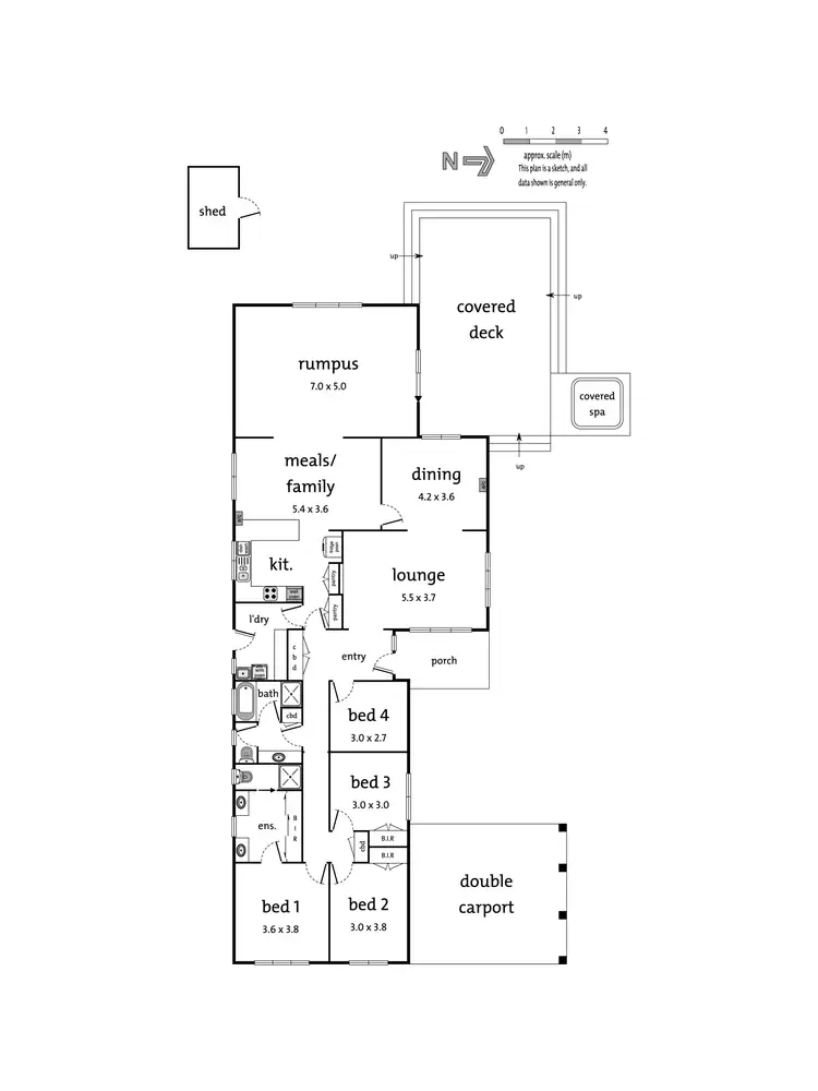 Floorplan of Homely house listing, 714 Stud Road, Scoresby VIC 3179