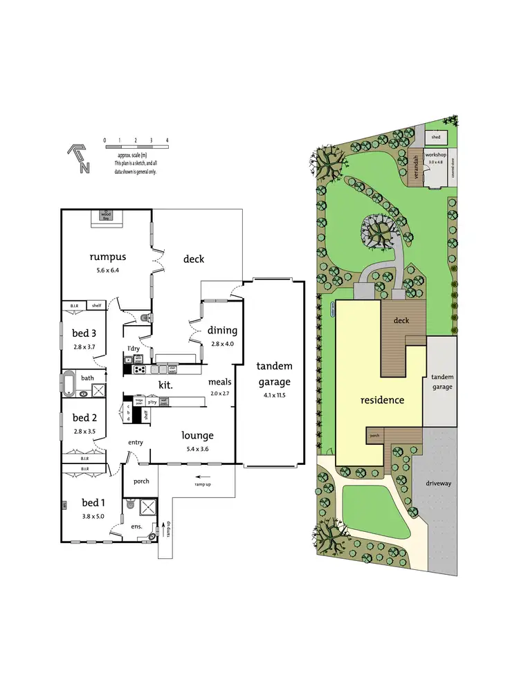 Floorplan of Homely house listing, 3 Paterson Street, Croydon North VIC 3136