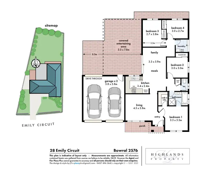 Floorplan of Homely house listing, 28 Emily Circuit, Bowral NSW 2576