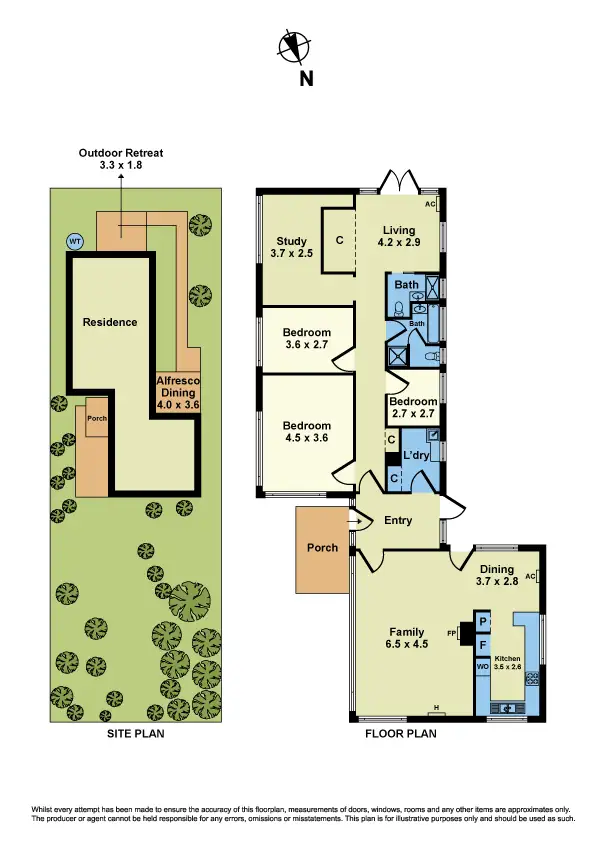 Floorplan of Homely house listing, 17 Laverton Street, Williamstown VIC 3016