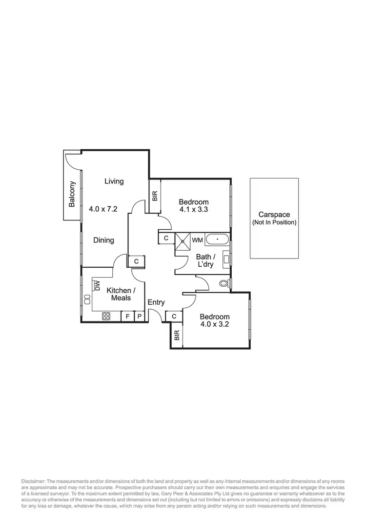 Floorplan of Homely apartment listing, 3/47 Narong Road, Caulfield North VIC 3161