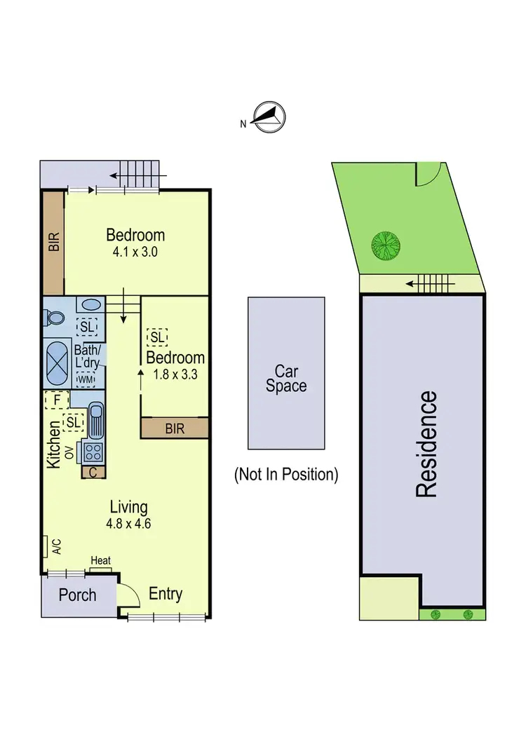 Floorplan of Homely unit listing, 6/29 Main Road, Lower Plenty VIC 3093