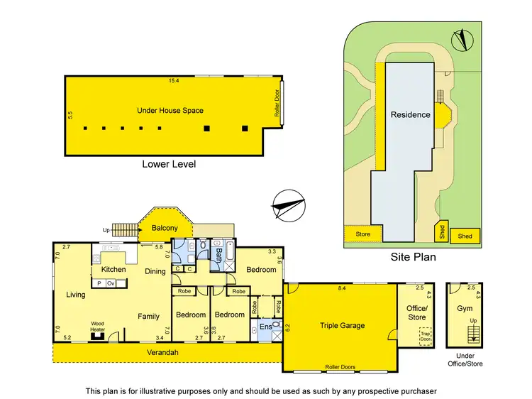 Floorplan of Homely house listing, 245 Plenty River Drive, Greensborough VIC 3088