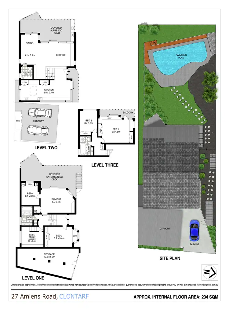 Floorplan of Homely house listing, 27 Amiens Road, Clontarf NSW 2093