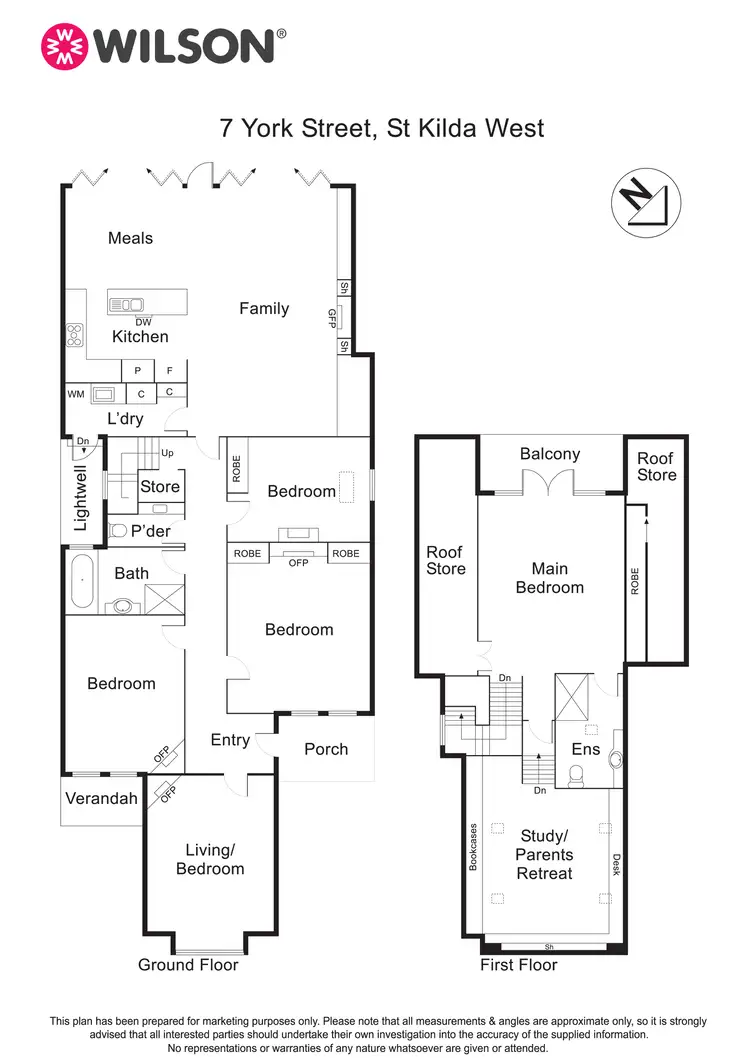 Floorplan of Homely house listing, 7 York Street, St Kilda West VIC 3182