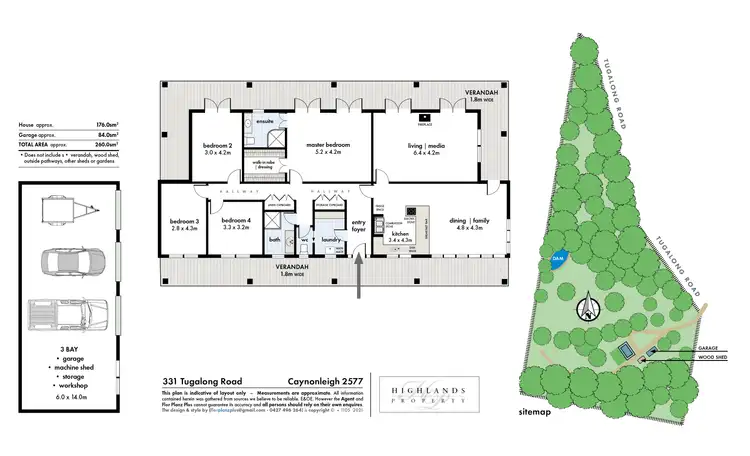 Floorplan of Homely house listing, 331 Tugalong Road, Canyonleigh NSW 2577