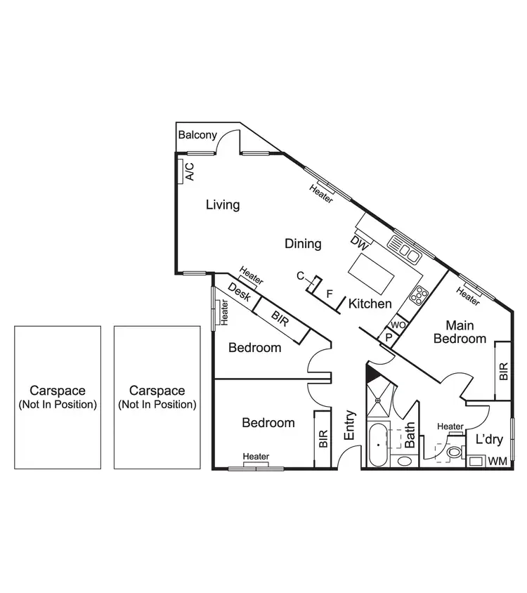 Floorplan of Homely unit listing, 4/17 Roberts Court, Brighton East VIC 3187