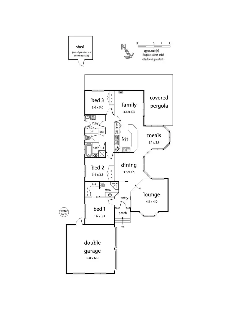 Floorplan of Homely house listing, 56 Burdekin Avenue, Bayswater North VIC 3153