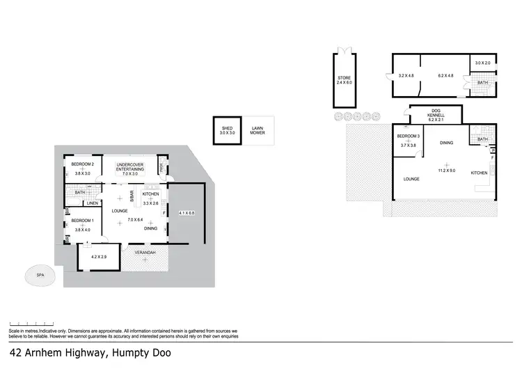Floorplan of Homely house listing, 42 Arnhem Highway, Humpty Doo NT 836