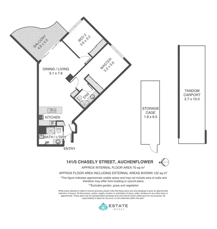 Floorplan of Homely unit listing, 141/5-11 Chasely Street, Auchenflower QLD 4066