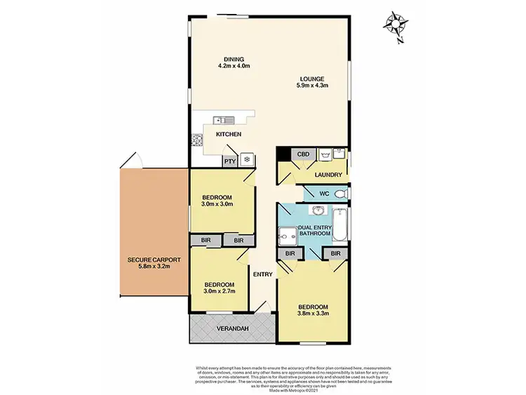Floorplan of Homely house listing, 9 The Terrace, Narre Warren South VIC 3805