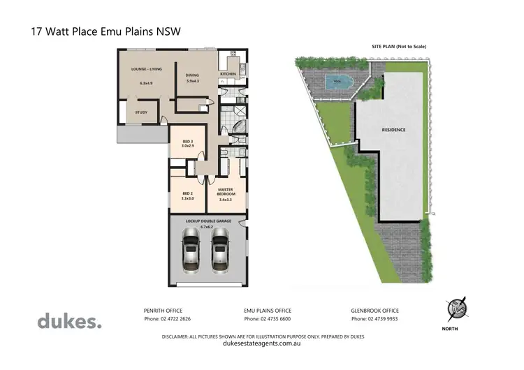 Floorplan of Homely house listing, 17 Watt Place, Emu Plains NSW 2750
