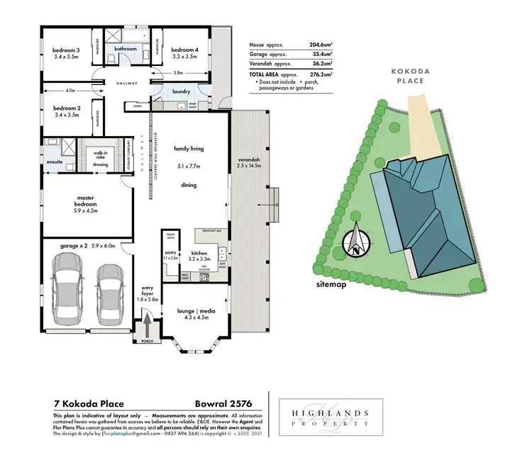 Floorplan of Homely house listing, 7 Kokoda Place, Bowral NSW 2576