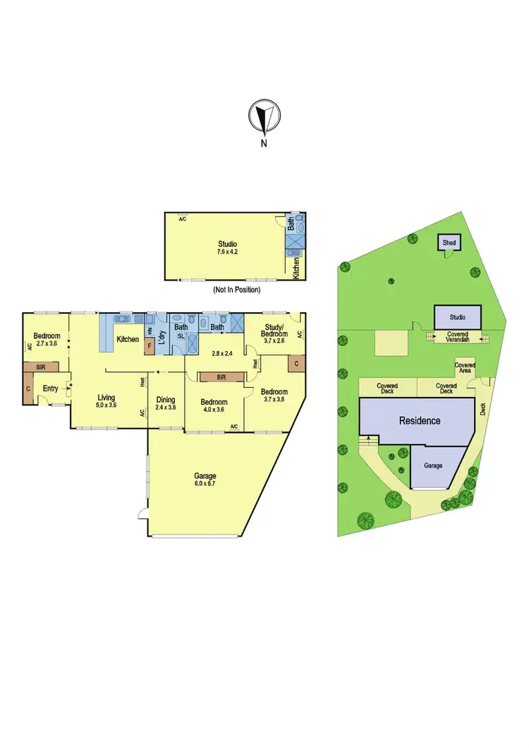 Floorplan of Homely house listing, 6 Maskell Crescent, Lower Plenty VIC 3093