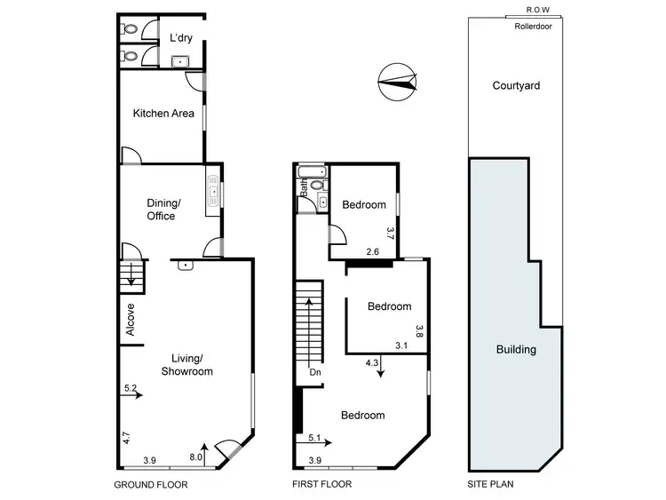 Floorplan of Homely house listing, 278 Wellington Street, Collingwood VIC 3066