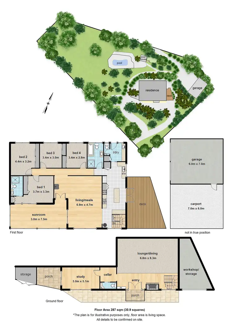 Floorplan of Homely house listing, 25 Florence Avenue, Upwey VIC 3158