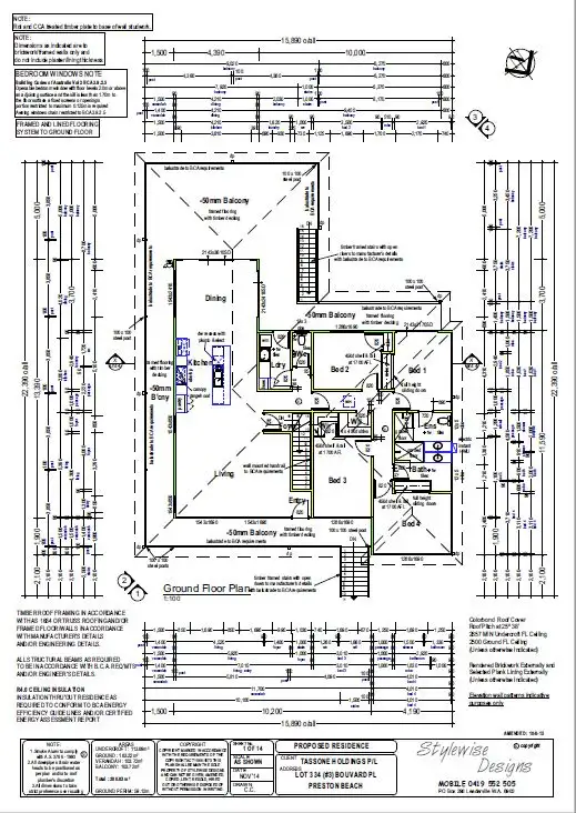 Floorplan of Homely house listing, 3 Bouvard Place, Preston Beach WA 6215