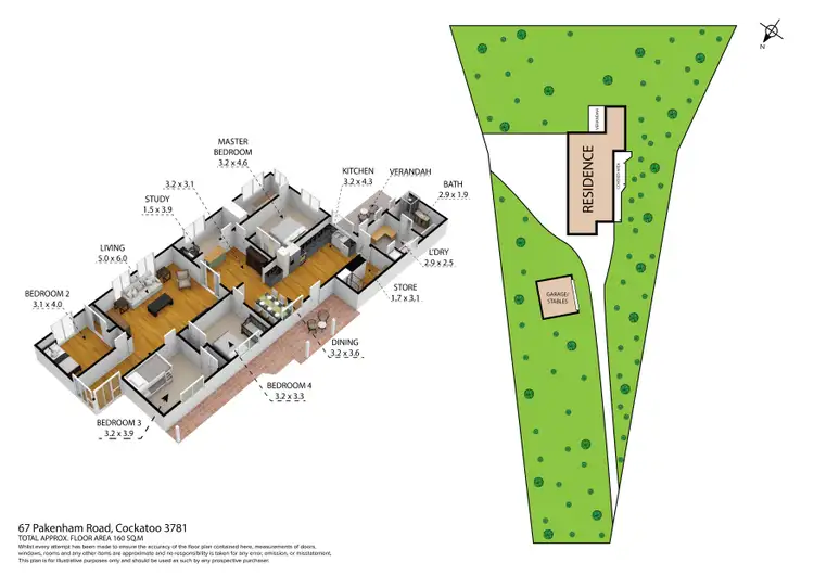 Floorplan of Homely house listing, 67 Pakenham Road, Cockatoo VIC 3781