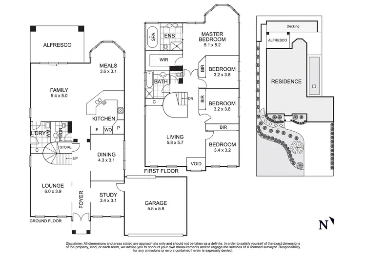 Floorplan of Homely house listing, 1 Wynnewood Court, Templestowe VIC 3106
