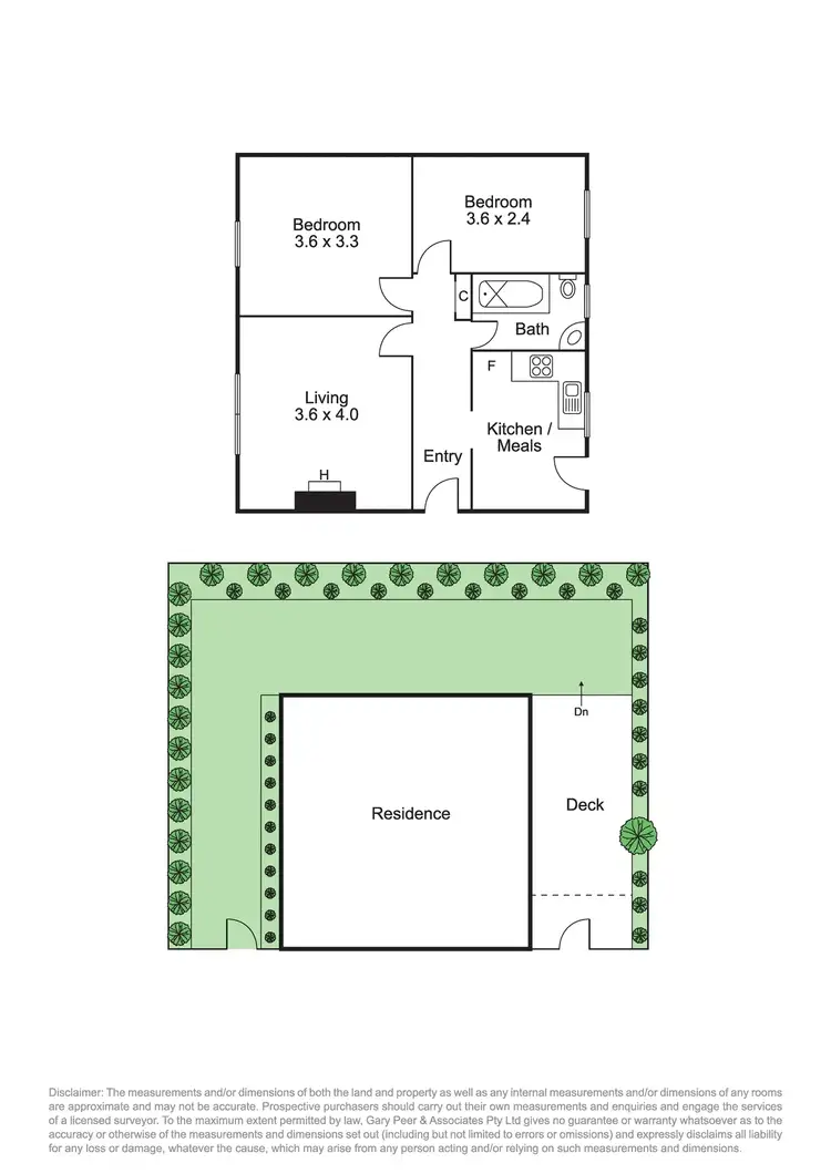 Floorplan of Homely apartment listing, 13/18 Duke Street, St Kilda VIC 3182